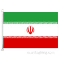 Государственный флаг Ирана 90 * 150 см 100% полиэстер